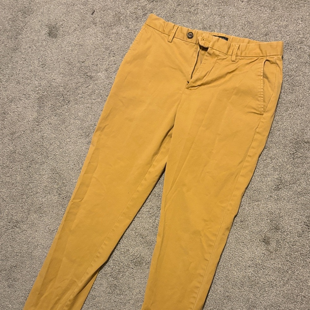 Banana Republic Men's Yellow Chinos